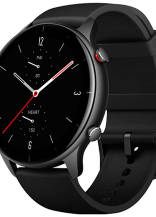 Smartwatch - Amazfit GTR 2E, 1.39", AMOLED, 45 días, 22 mm, Bluetooth, Negro