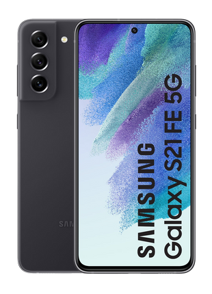 Móvil - Samsung Galaxy S21 FE 5G, Grafito, 256 GB, 8 GB RAM, 6.4" FHD+, Snapdragon 888, 4500 mAh, Android 12