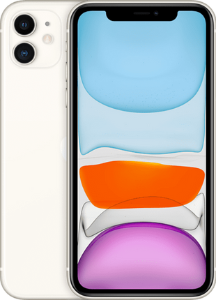 Apple iPhone 11, Blanco, 64 GB, 6.1" Liquid Retina HD, Chip A13 Bionic, iOS