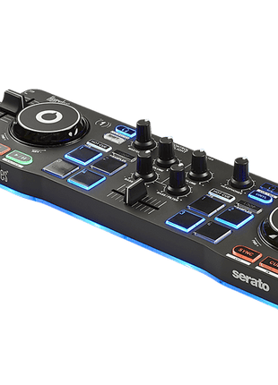 Controladora DJ - Hercules DJ Control Star Light, Interfaz audio, Jog wheels sensibles a tacto