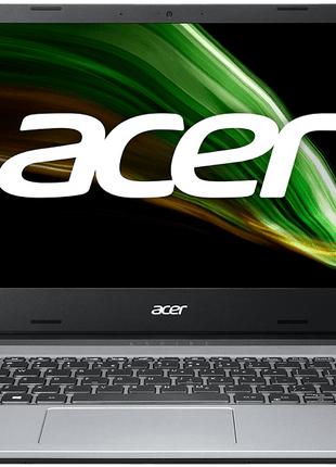 Portátil - Acer Aspire 1 A114-33, 14 FHD, Intel® Celeron® N4500, 4 GB RAM, 64 GB eMMC, Intel UHD, W10H, Plata