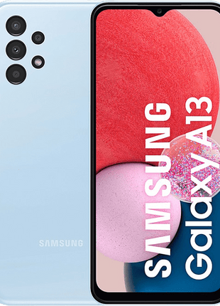 Móvil - Samsung Galaxy A13, Azul Claro, 64 GB, 4 GB RAM, 6.6" FHD+, Samsung Exynos 850, 5000 mAh, Android 12