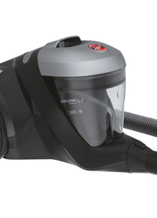 Aspirador sin bolsa - Hoover HP320PET 011, 850 W, 2 l, Filtro lavable, Tecnología Ciclónica, 75 dB, Negro