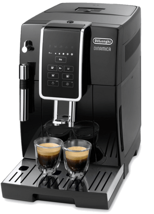 Cafetera Superautomática - De Longhi Dinamica ECAM350.15.B, Panel Táctil, Vaporizador de leche