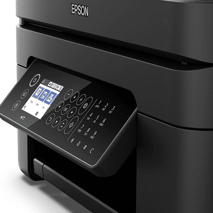 Impresora multifunción - Epson WorkForce WF-2870DWF, 33 ppm B/N, 18 ppm Color, 5760 x 1440 ppp, WiFi, Negro