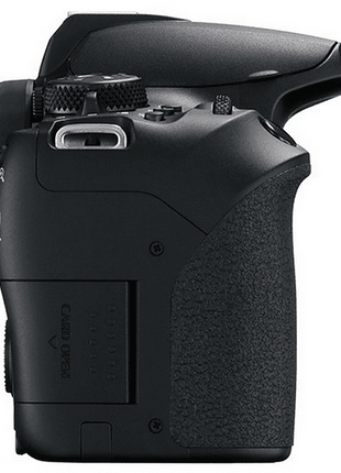 Cámara réflex - Canon EOS 850D (Cuerpo), 24.1 MP, 25 fps 4K, WiFi, Negro
