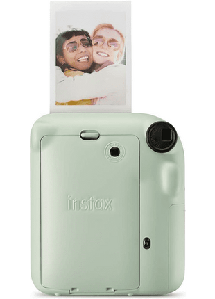 Cámara instantánea - Fujifilm Instax Mini 12, 62× 46 mm, Flash, Verde menta