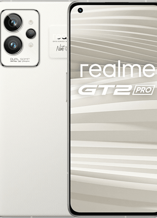 Móvil - Realme GT 2 Pro 5G, Blanco Papel, 256 GB, 12 GB RAM, 6.7" WQHD+, Snapdragon™ 8, 5000 mAh, Android 12