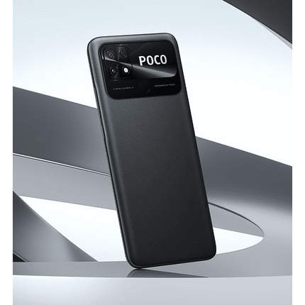 Móvil - POCO C40, Negro Asfalto, 64 GB, 4 GB RAM, 6.71" HD+, Procesador JLQ JR510 2.0 GHz, 6000 mAh, Android
