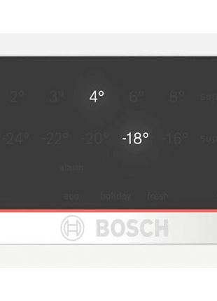 Frigorífico combi - Bosch KGN397WCT, 203 cm, No Frost, VitaFresh, Blanco