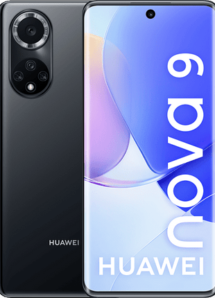 Móvil - Huawei Nova 9, Negro, 128 GB, 8 GB, 6.67" Full HD+ 120 Hz, Snapdragon 778G 4G, Super Charge, Android