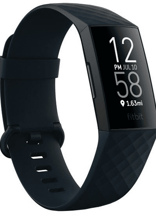 Pulsera de actividad - Fitbit Charge 4, Azul, 2.27 cm, Bluetooth