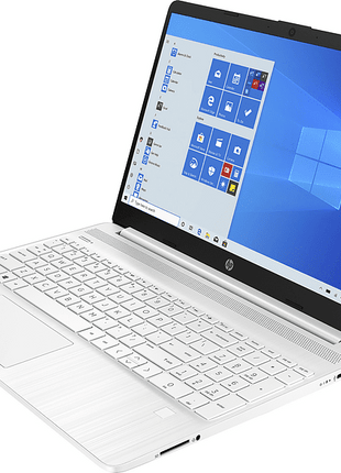 Portátil - HP Laptop 15s-eq1035ns, 15.6" HD, AMD 3020e, 4 GB, 256 GB SSD, Radeon™, W10 Home, Blanco nieve