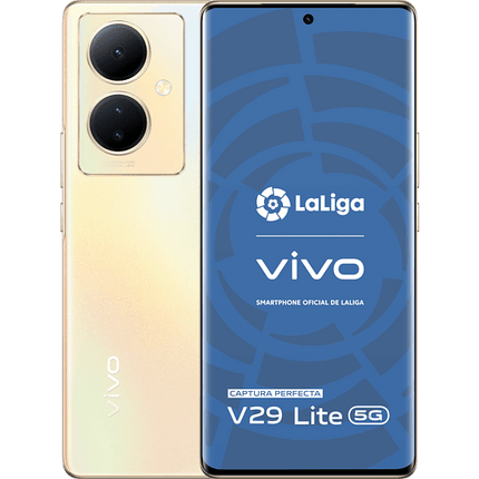 Móvil - vivo V29 Lite 5G, Dreamy Gold, 128 GB, 8 GB RAM, 6.78 " FHD+, Qualcomm Snapdragon 695, 5000 mAh, Android 13