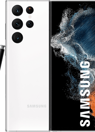 Móvil - Samsung Galaxy S22 Ultra 5G, White, 512 GB, 12 GB RAM, 6.8" QHD+, Exynos 2200, 5000 mAh, Android 12