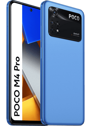 Móvil - POCO M4 Pro, Azul Molón, 128 GB, 6 GB RAM, 6.43" FHD+, MediaTek Helio G96, 5000 mAh, Android 11