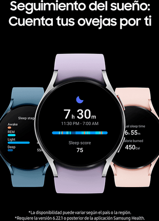 Smartwatch - Samsung Galaxy Watch5 BT 40mm, 1.2", Exynos W920, 284 mAh, Gold