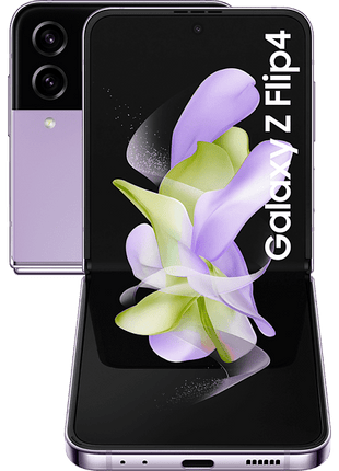Móvil - Samsung Galaxy  Z Flip4 5G, Violeta, 256 GB, 8 GB RAM, 6.7" FHD+, Qualcomm Snapdragon, 3700 mAh, Android 12