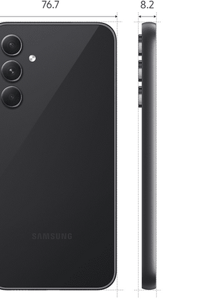 Móvil - Samsung A54 5G, Black, 256 GB, 8 GB RAM, 6.4" Full HD+, Exynos 1380, 5000 mAh, Android