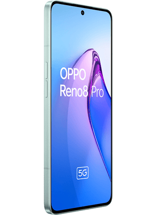 Móvil - OPPO Reno 8 Pro, Glazed Green, 256GB, 8GB, 6.7" Full HD+, Mediatek Dimensity 8100 MAX, 4500mAh, Android 12