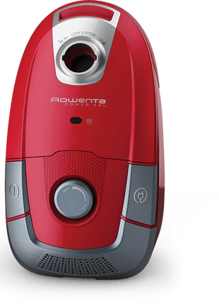 Aspirador con bolsa - Rowenta Power XXL RO3154EA, Hasta 900 W, 4.5 L, Radio acción 12 m, Rojo