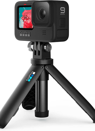 Cámara deportiva - GoPro HERO 10 Black Hard Bundle, Vídeo 5,3K, 23 MP, HDR, Sumergible 10m, Negro + Trípode + Clip + Batería extra + Estuche