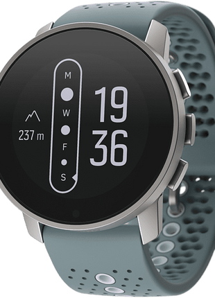 Reloj deportivo - Suunto 9 Peak Moss Gray, 14 días, 80 Modos, Bluetooth, GPS, Resistente al agua, Gris