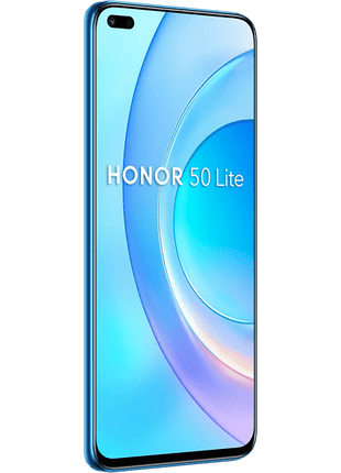 Móvil - Honor 50 Lite, Azul, 128 GB, 6 GB RAM, 6.67" FHD+, Qualcomm SDM662, 4300 mAh, Android
