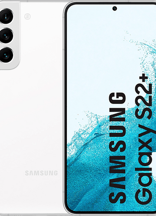 Móvil - Samsung Galaxy S22+ 5G, White, 256 GB, 8 GB RAM, 6.6" FHD+, 4500 mAh, Android 12