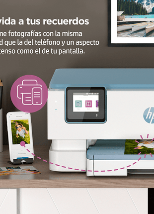 Impresora multifunción - HP Envy Inspire 7221e, WiFi, USB, 6 meses de impresión Instant Ink con HP+, doble cara