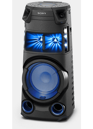 Altavoz - Sony MHC-V43D.CEL, 4.1 Canales, Iluminación ambiental, Karaoke, Bluetooth, Mega Bass, Radio, Negro