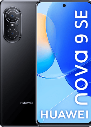 Móvil - Huawei Nova 9 SE, Negro, 128 GB, 8 GB, 6.78" Full HD+ 90Hz, Cuádruple Cámara AI 108MP, 4000 mAh, Android