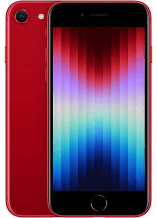 Apple iPhone SE (3ª gen.), (PRODUCT)RED, Rojo, 5g, 128 GB, 4.7" Retina HD, Chip A15 Bionic, iOS,