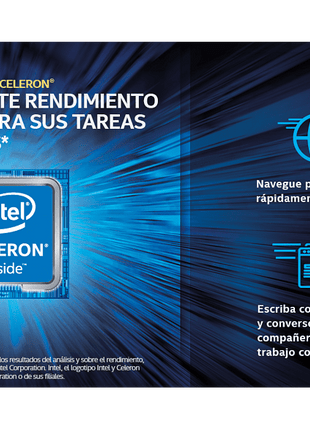 Portátil - Acer Swift 1, 14" Full HD, Intel® Celeron® N4500, 8 GB RAM, 128 GB eMMC, Intel® UHD Graphics, W10