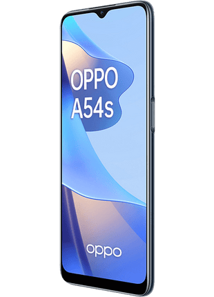 Móvil - OPPO A54s, Crystal Black, 128 GB, 4 GB RAM, 6.5" HD+, MediaTek Helio G35, 5000 mAh, Android 11