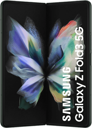 Móvil - Samsung Galaxy Z Fold3 5G, Verde, 512 GB, 12 GB RAM, 7.6" QXGA+, Snapdragon 888, 4400 mAh, Android 11