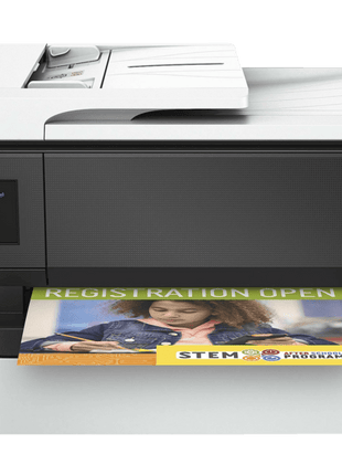Impresora multifunción - HP OfficeJet Pro 7720, Pantalla LCD táctil, 512 MB, 22/18 ppm Blanco
