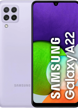 Móvil - Samsung Galaxy A22 5G, Violeta, 64 GB, 4 GB RAM, 6.6" FHD+, MT6739<br/>, 5000 mAh, Android 11