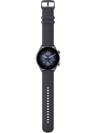 Smartwatch - Amazfit GTR 3 Pro, 1.45" UHD AMOLED, 22 mm, 155 - 218 mm, WiFi, BT 5.0, 5 ATM, Negro infinito