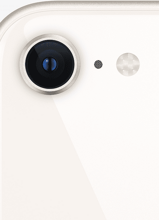Apple iPhone SE (3ª gen.),  Blanco Estrella, 5g, 64 GB, 4.7" Retina HD, Chip A15 Bionic, iOS,