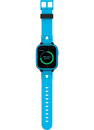 Smartwatch - Xplora XGO3, Para niños, 1.3", 128 MB, Cámara 2 MP, Autonomía 3 días, 4G, Botón SOS, Geolocalización, IP68, Azul
