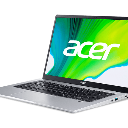 Portátil - Acer Swift 1 SF114-34-C4MB, 14" FHD, Intel® Celeron® N4500, 8GB RAM, 256GB SSD, UHD Graphics, W11